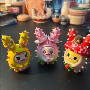 Tokidoki Cactus Bunny Trio